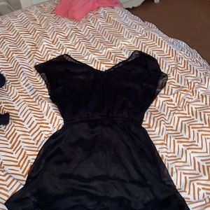 black beach cover up size medium
